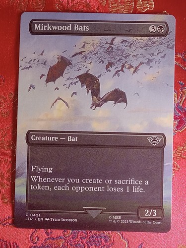 Extended mirkwood bats - bats, lord
