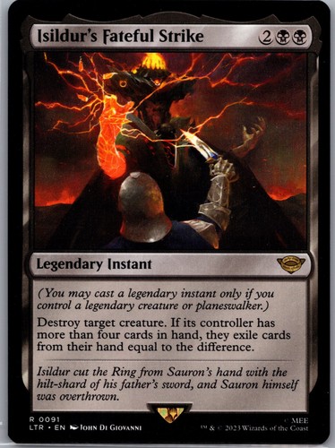 Isildur fateful strike - fateful,