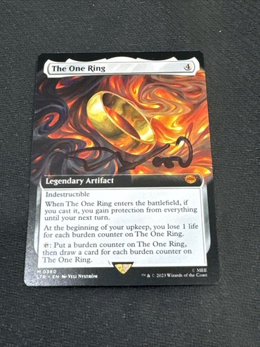 Mtg lotr the one ring - lotr,