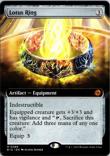 Lotus ring - lotus, (extended
